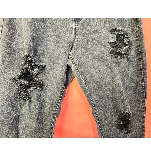 Wmns Old Navy Curvy Skinny Blk Size 16 - Picture 2 of 6